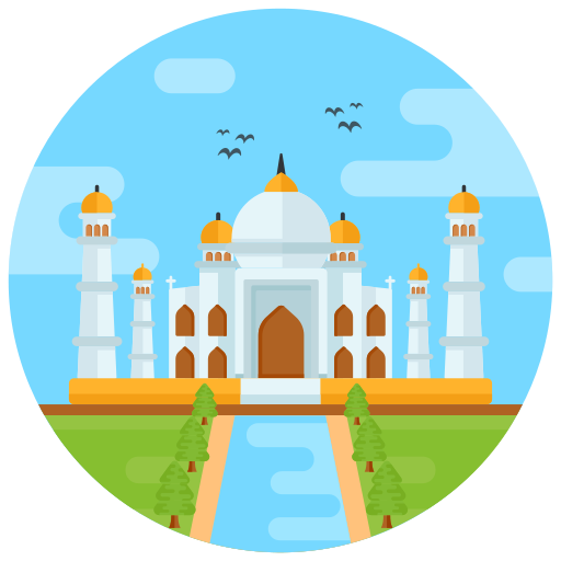 Taj mahal - Free architecture and city icons