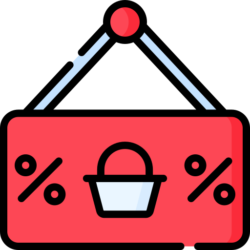 할인 무료 아이콘