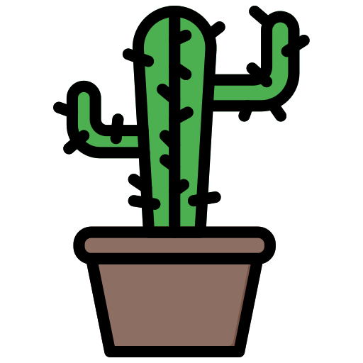 Cactus Generic Outline Color icon