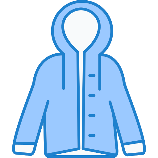 Raincoat Generic Blue icon