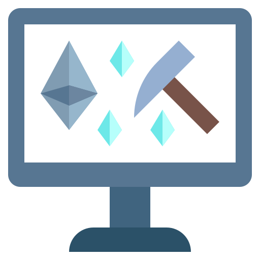 minería de ethereum icono gratis