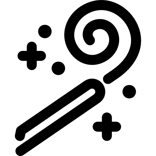 silbato de fiesta icono gratis