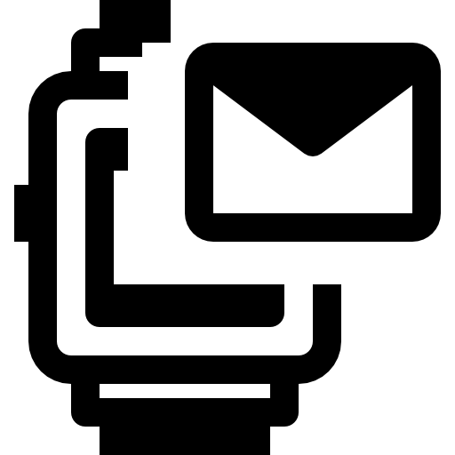 reloj inteligente icono gratis