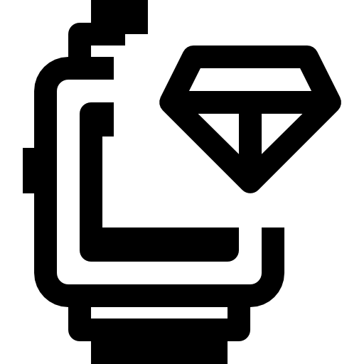 reloj inteligente icono gratis