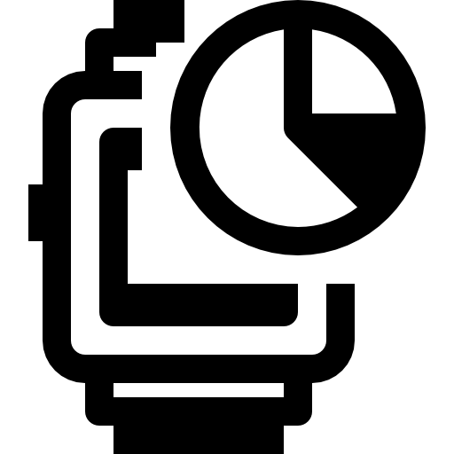 reloj inteligente icono gratis