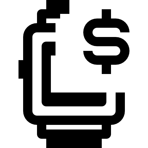 reloj inteligente icono gratis