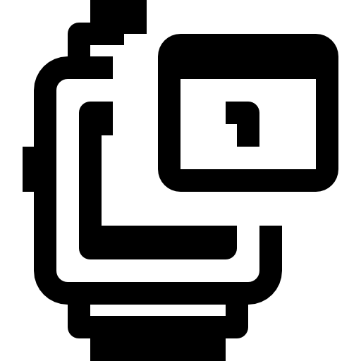 reloj inteligente icono gratis