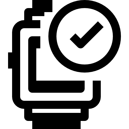 reloj inteligente icono gratis