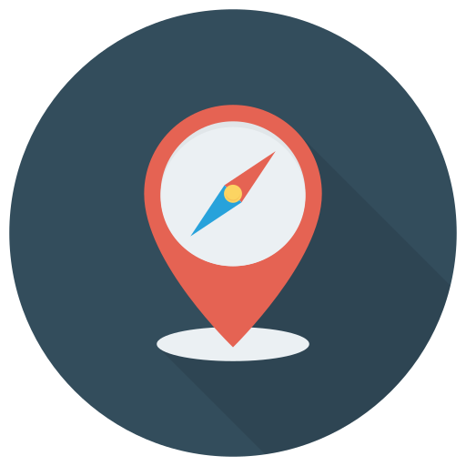 localización icono gratis