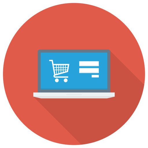 tienda online icono gratis