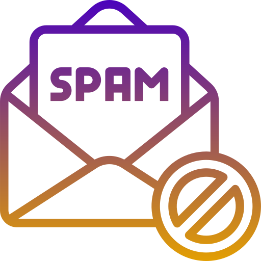 Spam free icon Spam free icon