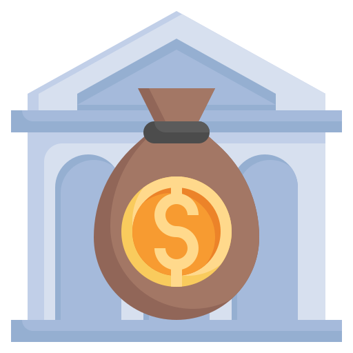 Bank free icon