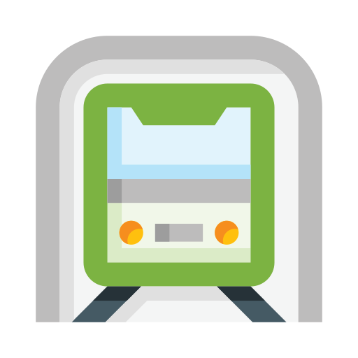 tren de alta velocidad icono gratis