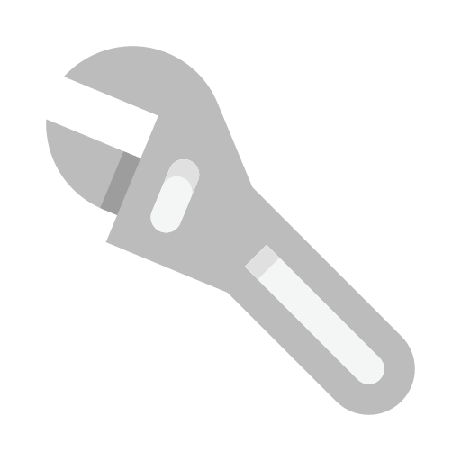 llave inglesa icono gratis