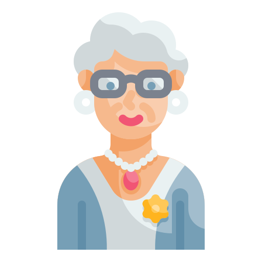 grand-mère Icône gratuit grand-mère Icône gratuit