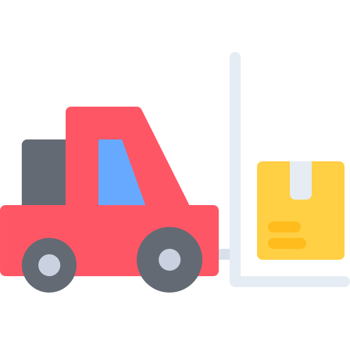 Forklift free icon Forklift free icon
