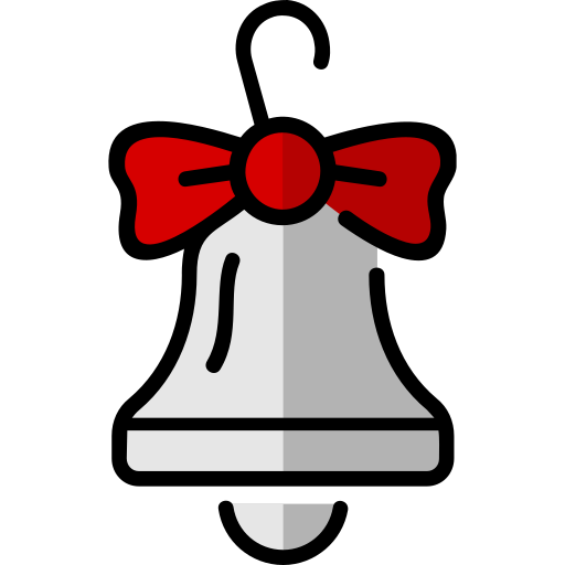 Christmas bell Generic Outline Color icon