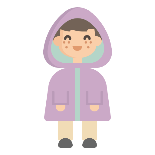 Raincoat Generic Flat icon