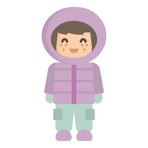 Winter Clothes Generic Flat Icon