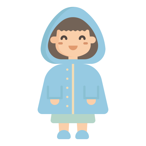 Raincoat Generic Flat icon