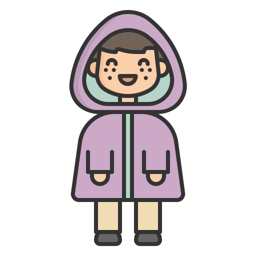 Raincoat Generic Outline Color Icon