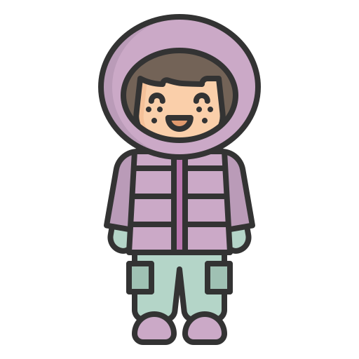 Winter clothes Generic Outline Color icon