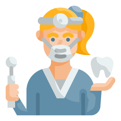 Dentist Wanicon Flat icon