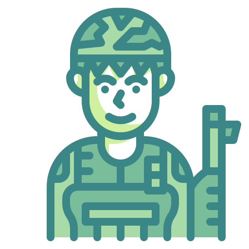 soldat Icône gratuit soldat Icône gratuit