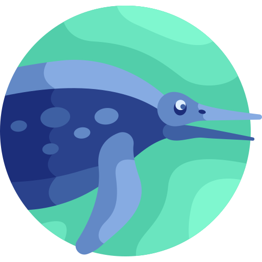 ictiosauro icono gratis