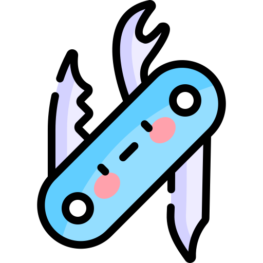 cuchillo de bolsillo icono gratis