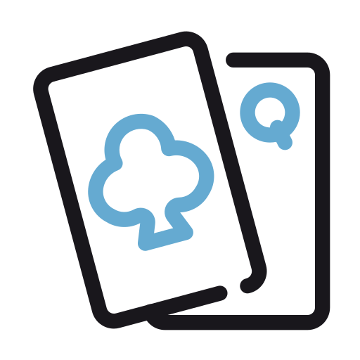 cartas de póquer icono gratis