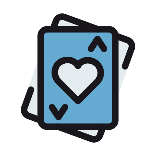 cartas de póquer icono gratis