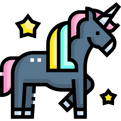 unicornio icono gratis