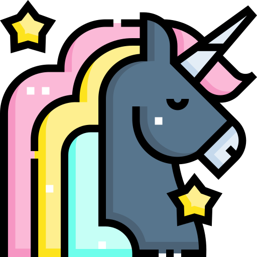 unicornio icono gratis