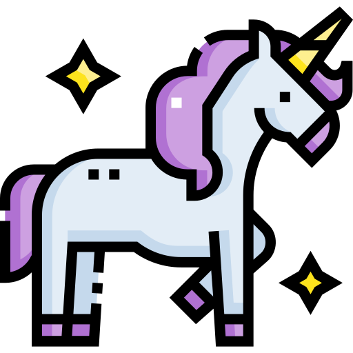 unicornio icono gratis