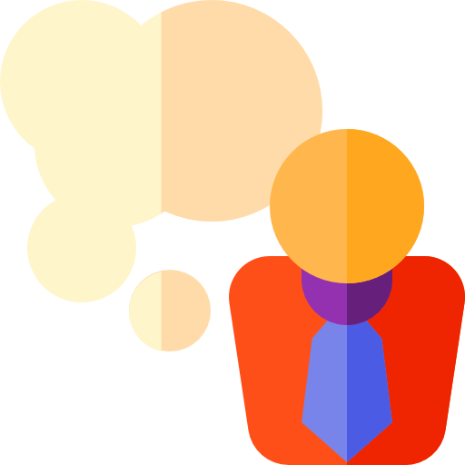 Thinking free icon