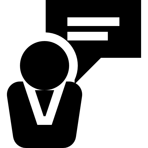 Speech free icon Speech free icon