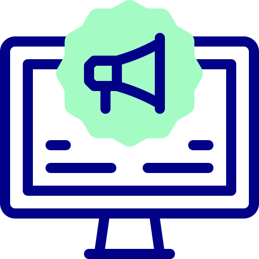 márketing icono gratis