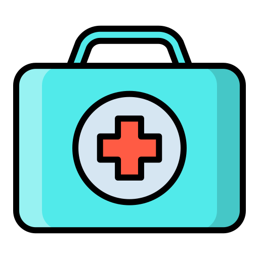 First aid kit Generic Outline Color icon