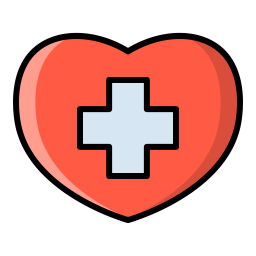 Heart Generic Outline Color icon