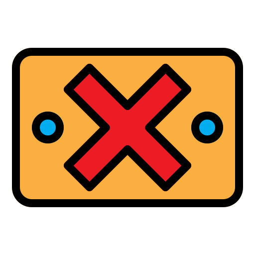 Forbidden Generic Outline Color icon