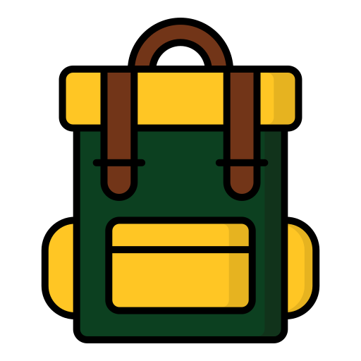 배낭 무료 아이콘