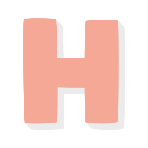 Letter h Generic Flat icon