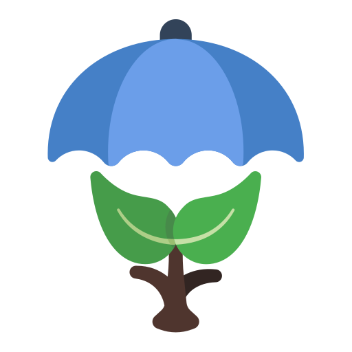 planta paraguas icono gratis