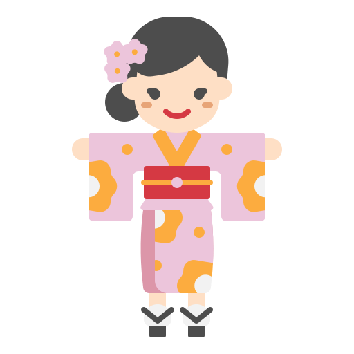 geisha icono gratis