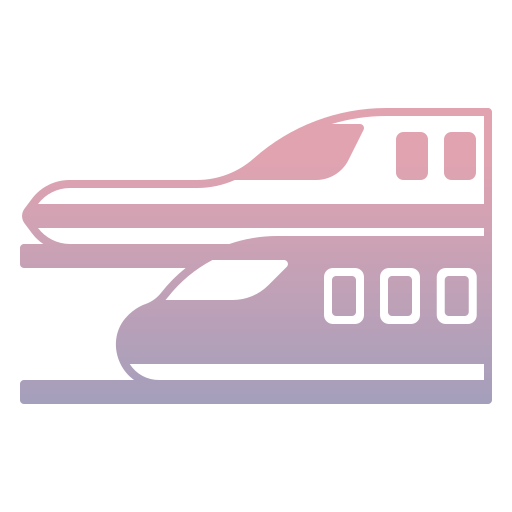 Shinkansen Generic Flat Gradient icon