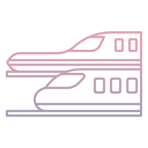 Icono de Shinkansen Generic Gradient