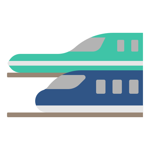 Icono de Shinkansen Generic Flat