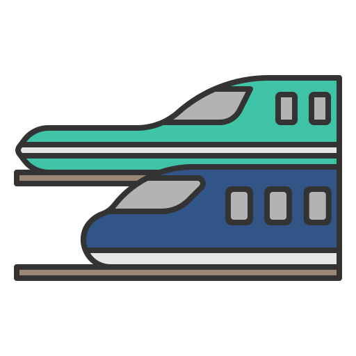 Shinkansen - Free transport icons