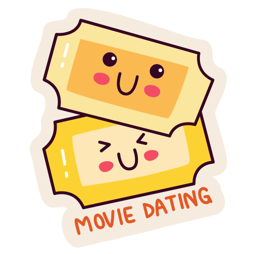 entrada de cine gratis sticker
